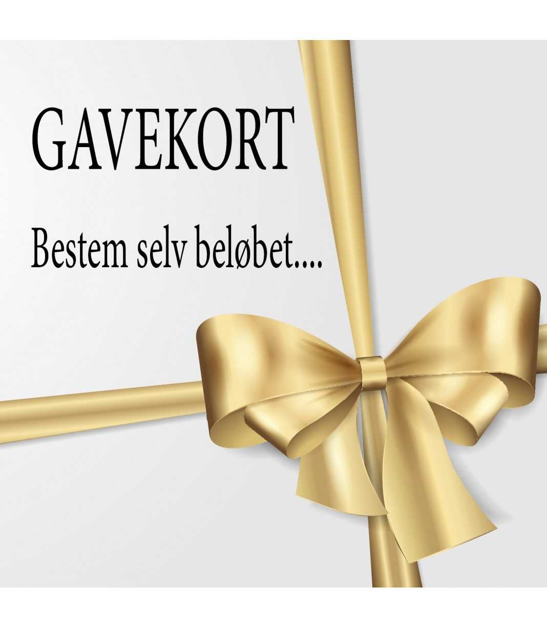 GAVEKORT kr. 50,-